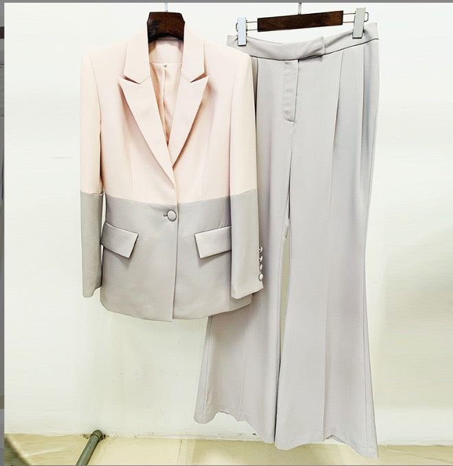 Maeve Two-tone Pants Set