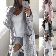 Women's Long Open Cardigan Sweater