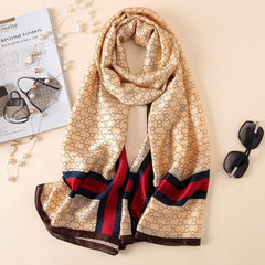 Vogue Scarf for Women Shawl Wraps Holiday Gift Floral Scarves Women