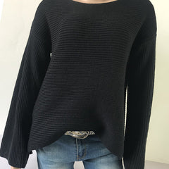 Women's Loose Bat Sleeve Sweater