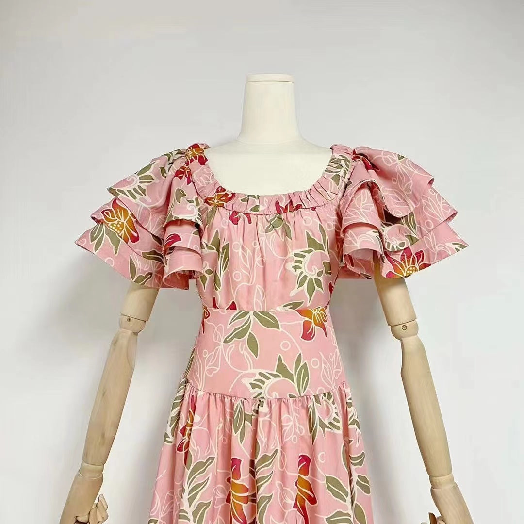 Sabrina Floral Vintage Dress