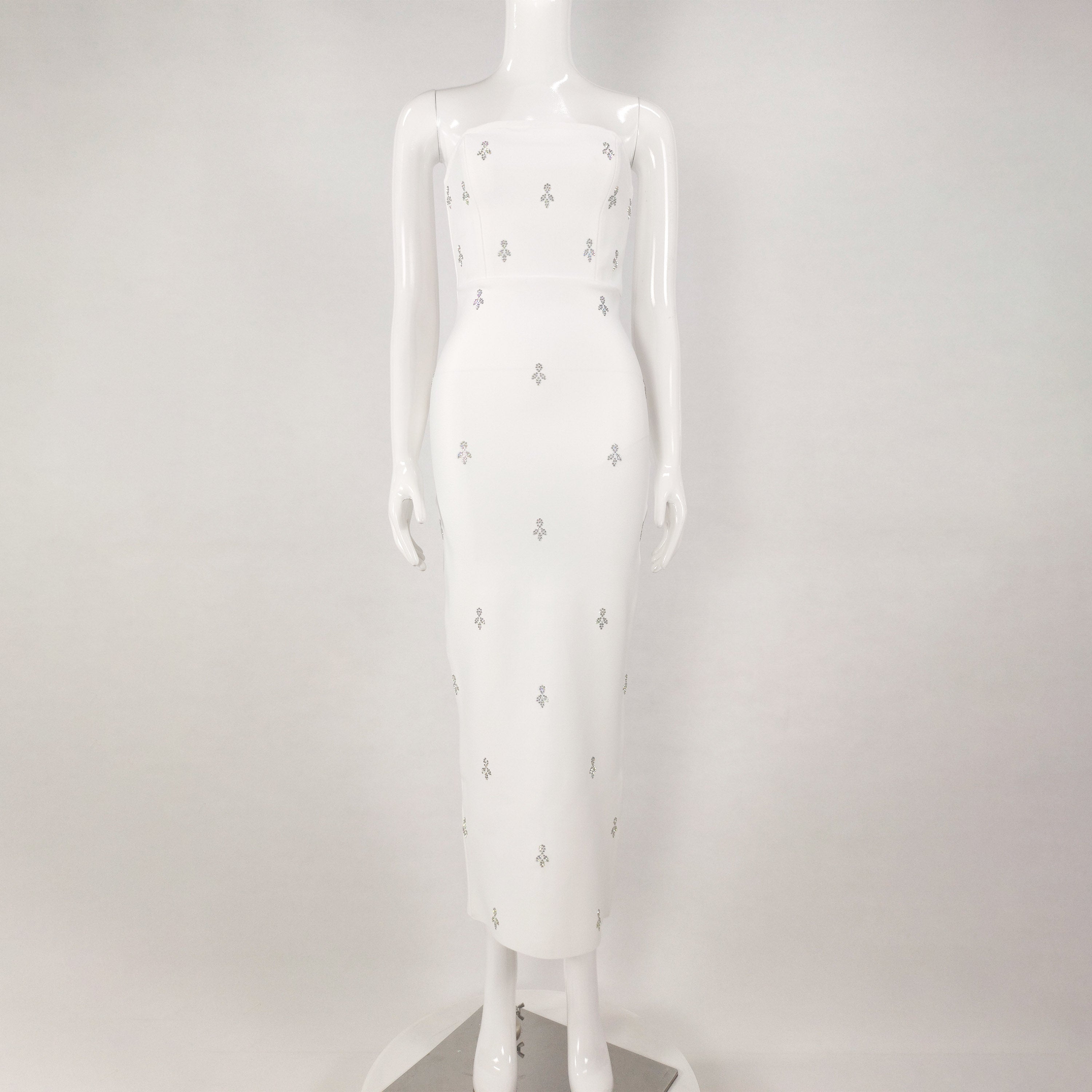 Colette Bandeau Pearl Midi Dress