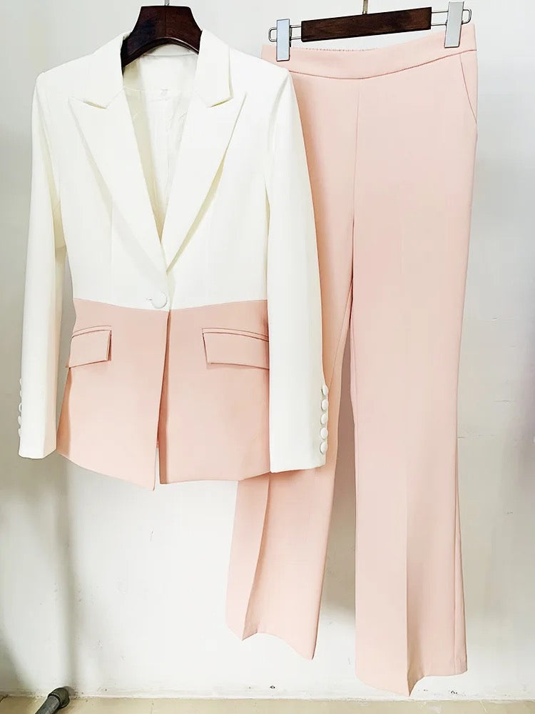 Maeve Two-tone Pants Set