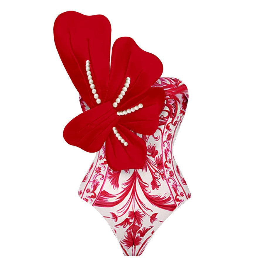 Lisa 3D Floral One Piece Swimwear