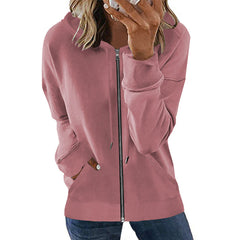 Women Zip Up Hoodies Fleece Lined Tunic Sweatshirt Long Casual Hoodie Jacket with Pockets - Zeagoo (Us Only)
