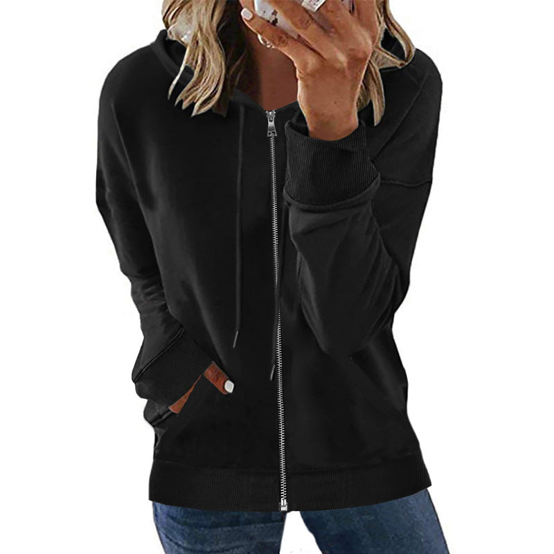 Women Zip Up Hoodies Fleece Lined Tunic Sweatshirt Long Casual Hoodie Jacket with Pockets - Zeagoo (Us Only)