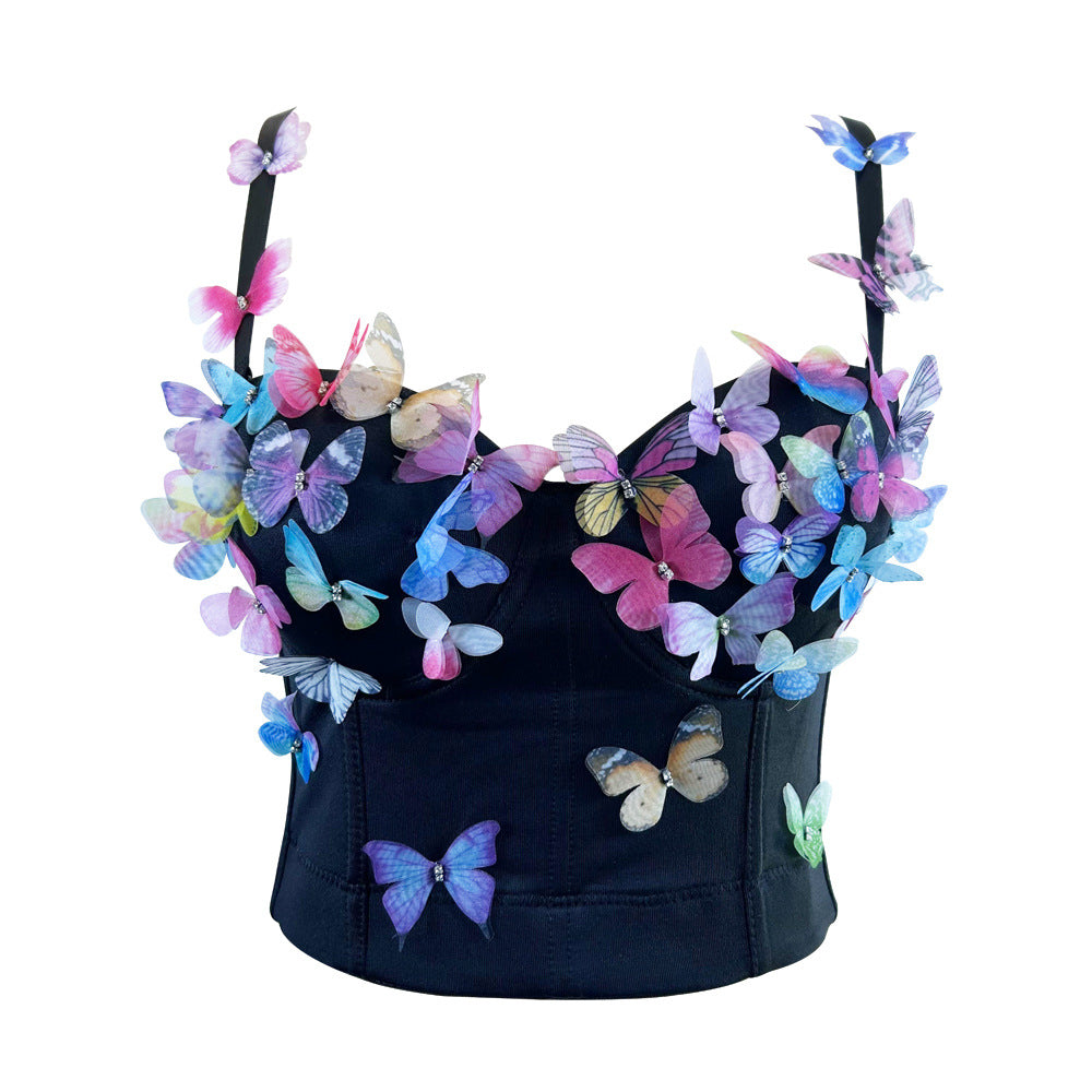 Palmira Butterfly Corset Cami Top