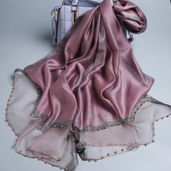 Vogue Silk Scarf Elegant Lady Casual Scarves Shawls for Women