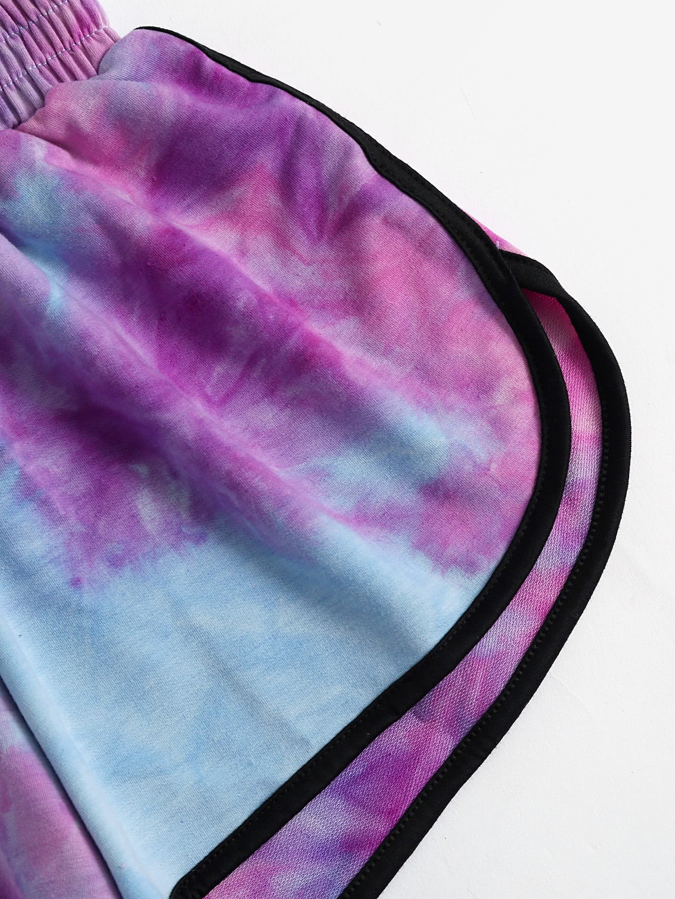 Tie Dye Two-piece Set Loungewear Home Workout Fitness Outfit