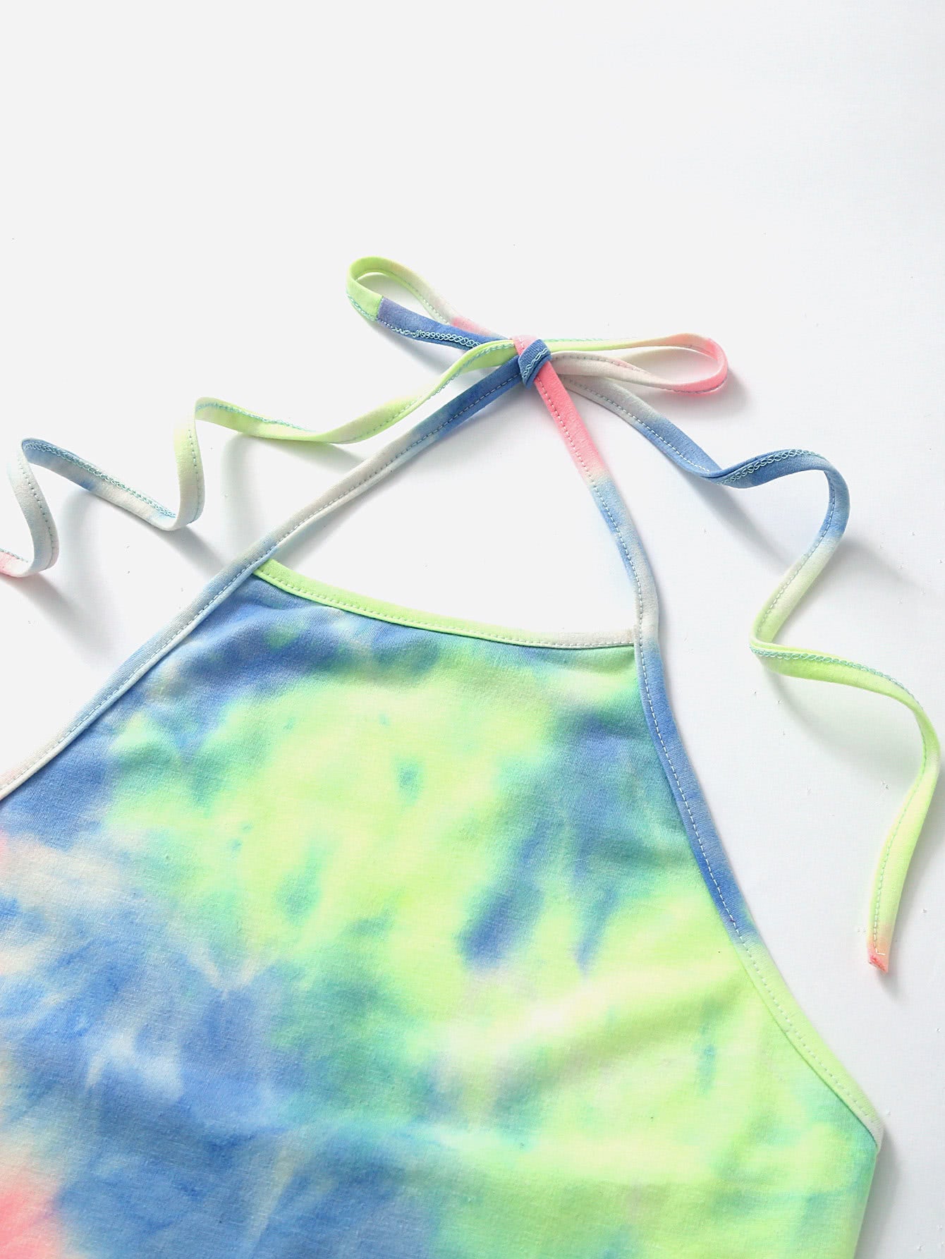 Tie Dye Two-piece Set Loungewear Home Workout Fitness Outfit