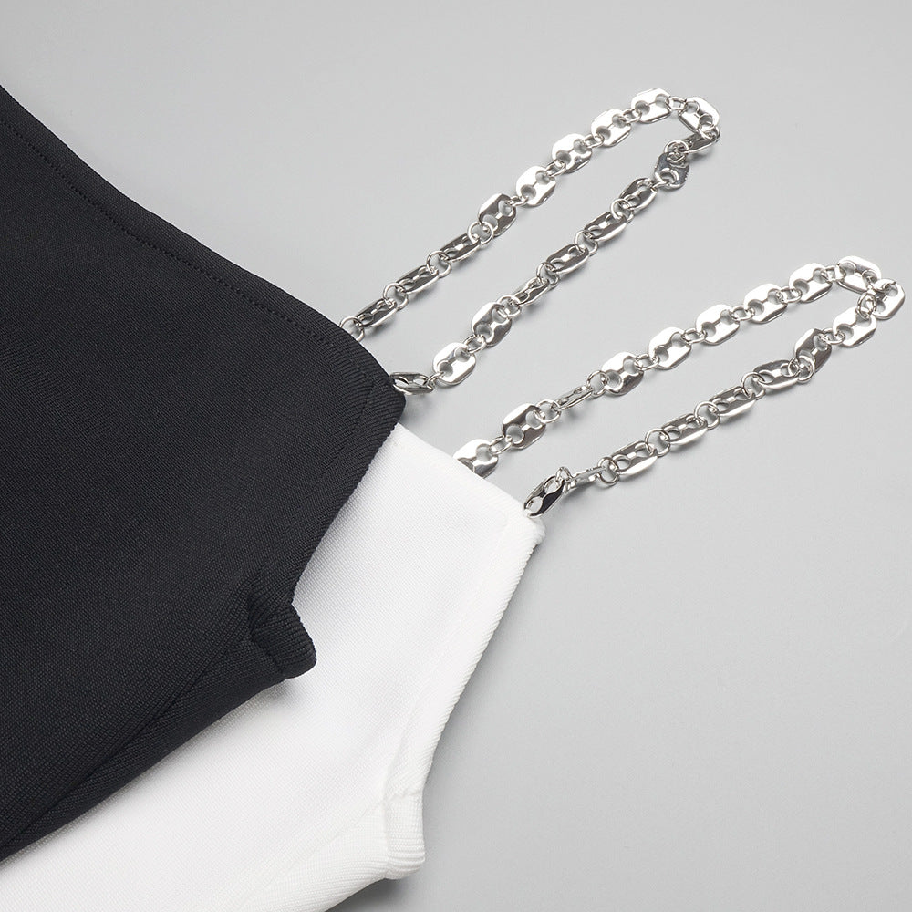 Paige Strappy Chain Detail Maxi Dress