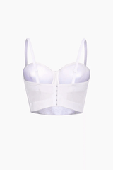 Chain Detail Bustier Corset Top