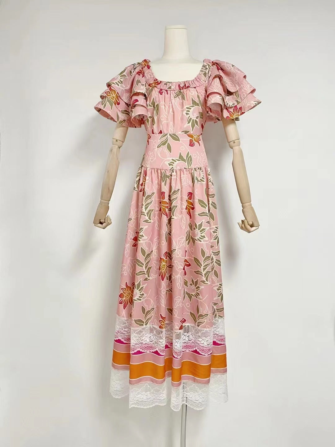 Sabrina Floral Vintage Dress