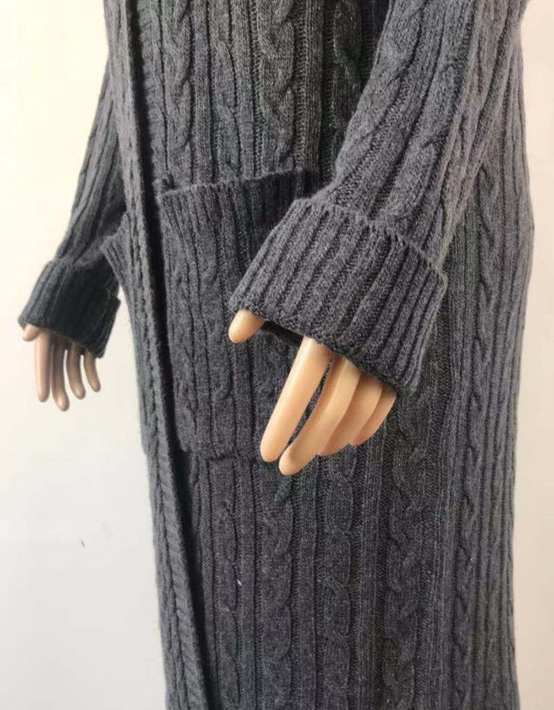 Women's Long Open Cardigan Sweater