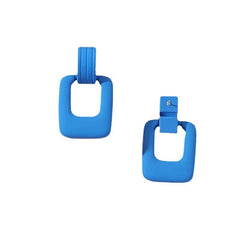 Geometric Square Fashion Personalized Acrylic Earrings