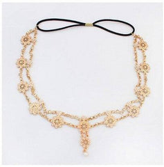 Hot selling European and American celebrity temperament, sweet flower headband, sweet bride wedding dress headdress