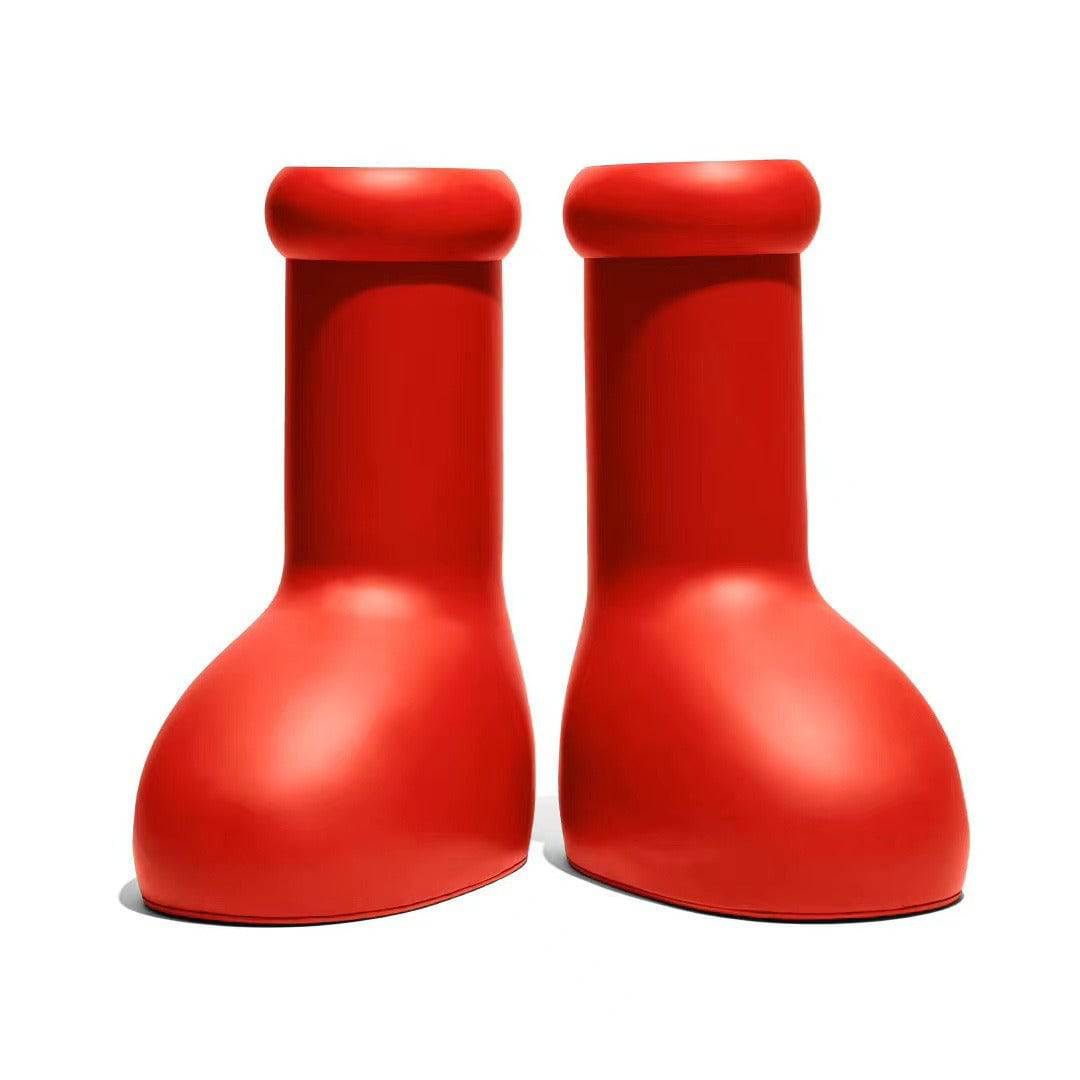 Astro Boy big red thick soled rain boots