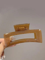 Large Rectangle Hair Claw Clip