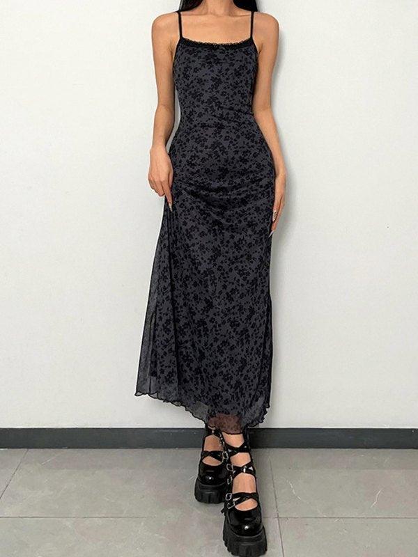 Generous Collar Sexy Slim Maxi Dresses
