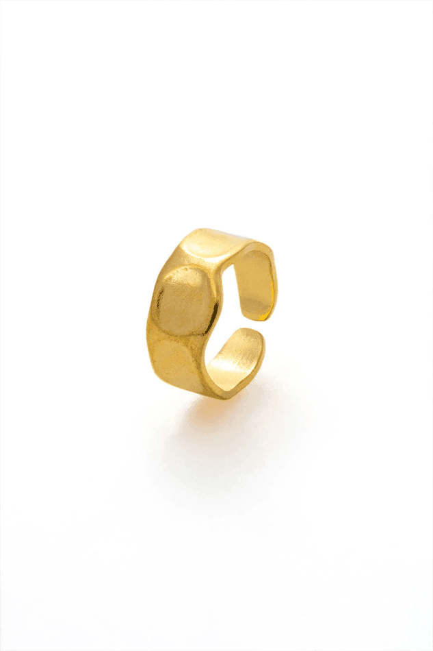 Hammered Cuff Ring – Suncoy