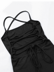 High Slit Slim Maxi Dress