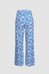 High Waisted All-Over Print Pants