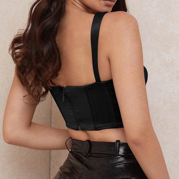 Rosaline Solid Tank Topt