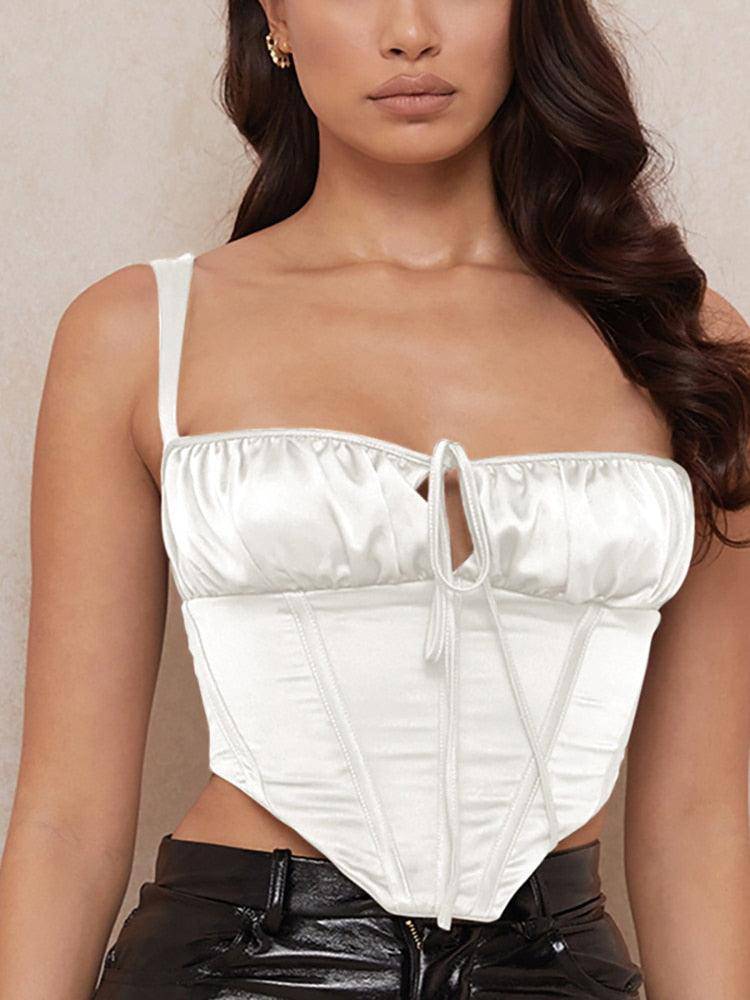 Rosaline Solid Tank Topt