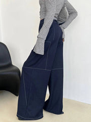 Amirah Shift Straight-Leg Trousers