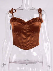 Synthia Pleated Underwire Cami Top
