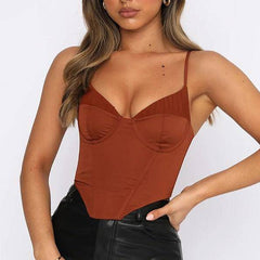 Tianna Spaghetti Strap Underwire Cami Top