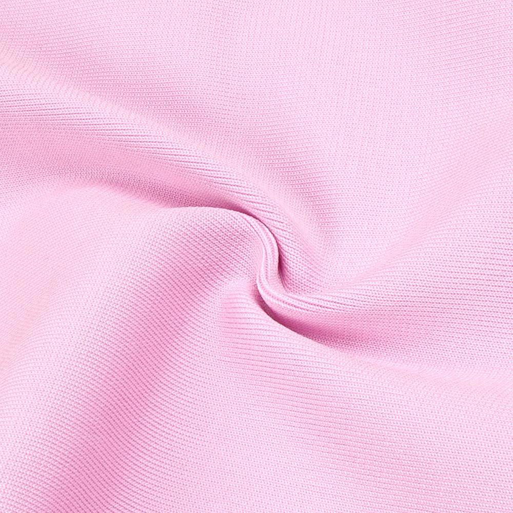 Ratana Pink Herve Mini Dress