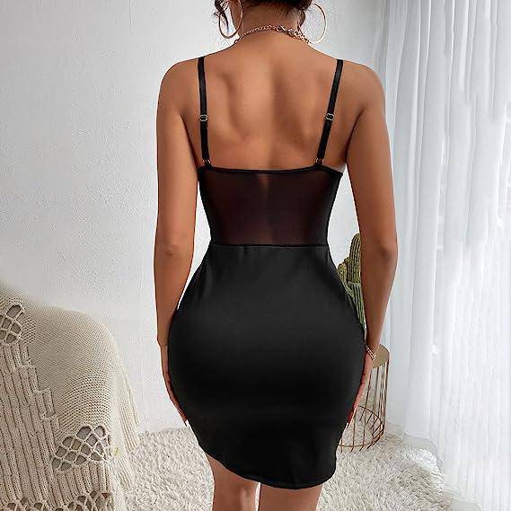 Judith Spaghetti Strap Corset Mini Dress