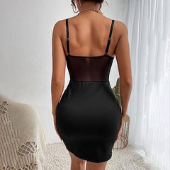 Judith Spaghetti Strap Corset Mini Dress