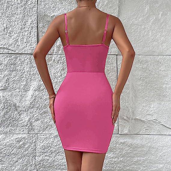 Judith Spaghetti Strap Corset Mini Dress