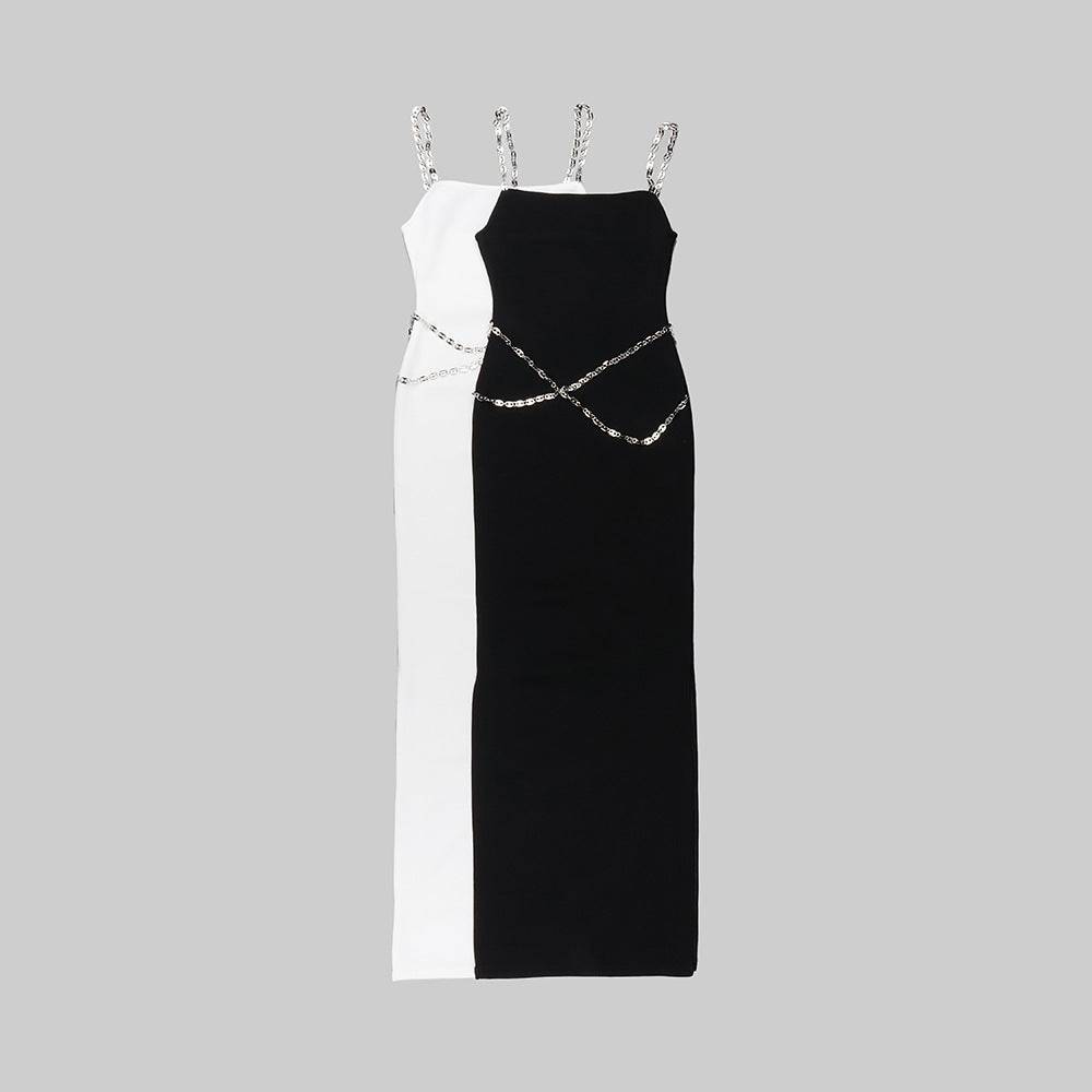 Paige Strappy Chain Detail Maxi Dress