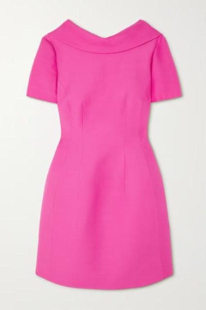 Balei Solid Backless Mini Dress