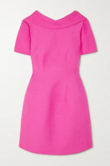 Balei Solid Backless Mini Dress