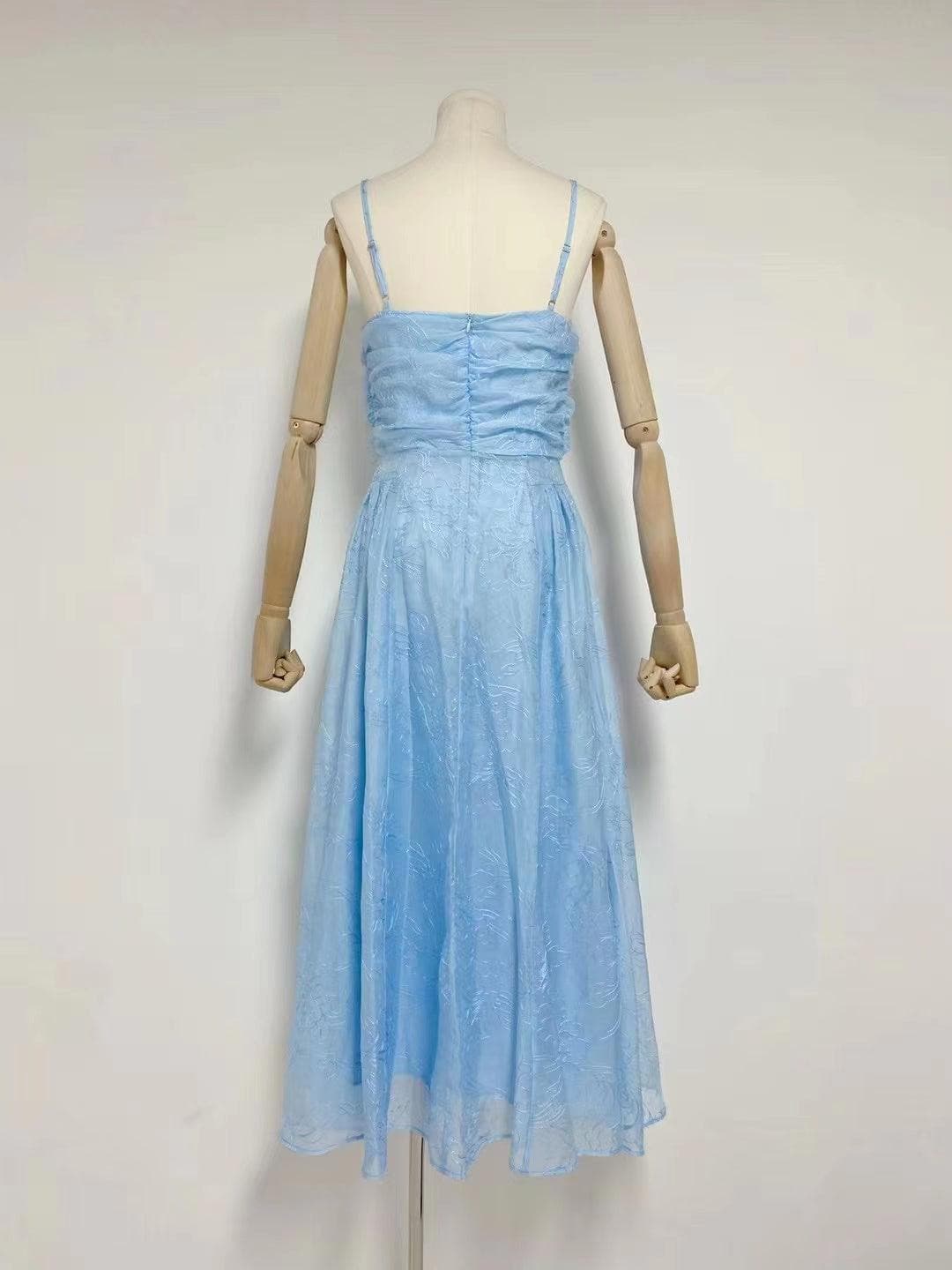 Barb Spaghetti Strap A-line Dress