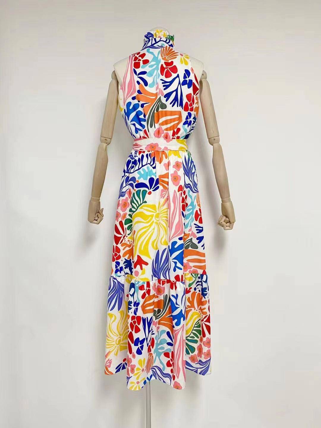 Jessamine Floral Cotton Maxi Dress