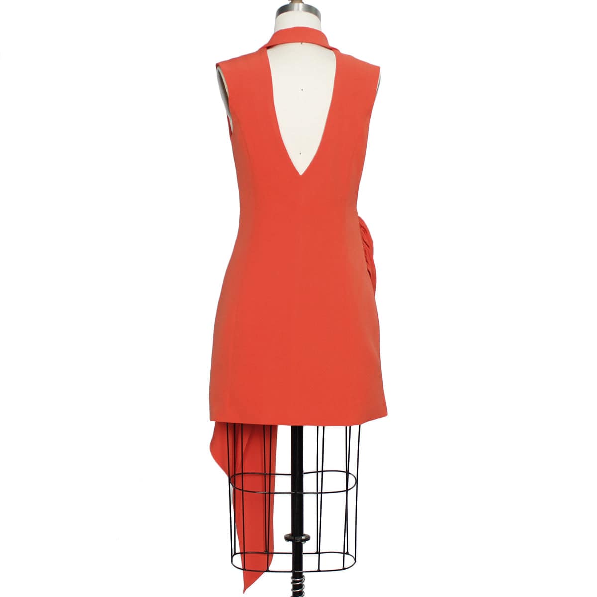 Mikki Double Breasted Irregular Hem Mini Dress