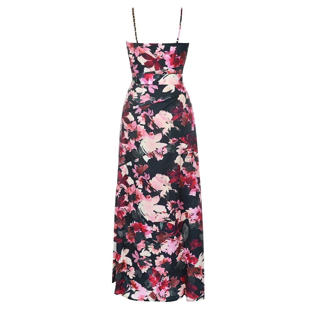 Meredith Sleeveless Floral Maxi Dress