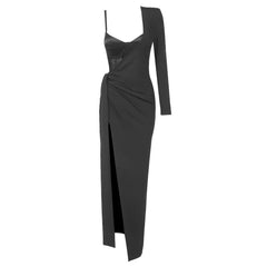 Natasha Lace Corset Maxi Dress