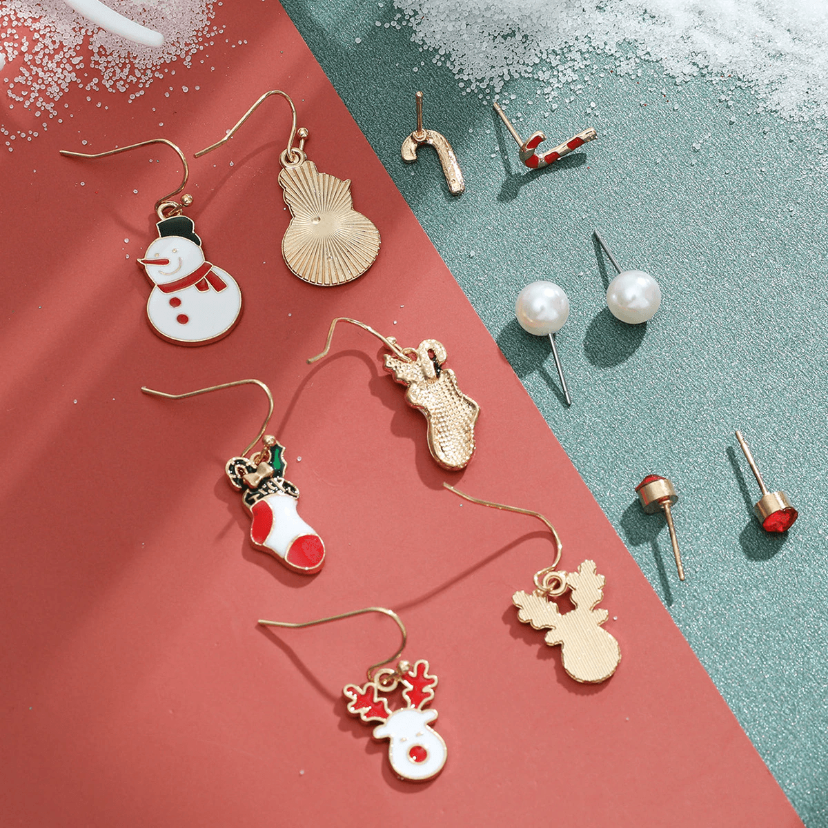 Lynda 6-pieces Assorted Christmas Earrings Set