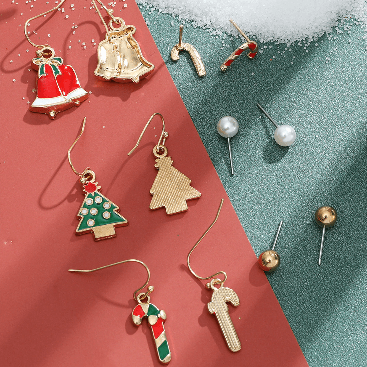 Lynda 6-pieces Assorted Christmas Earrings Set