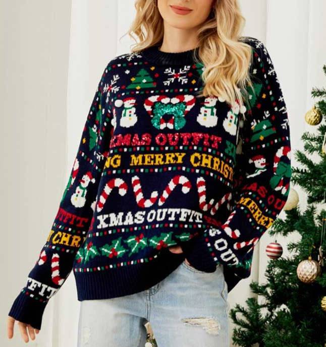 Arabella Loose Knitwear Christmas Sweater