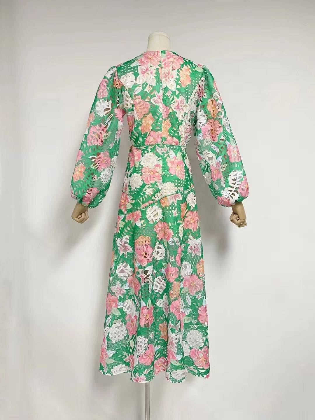 Charlie Floral Cutout Maxi Dress