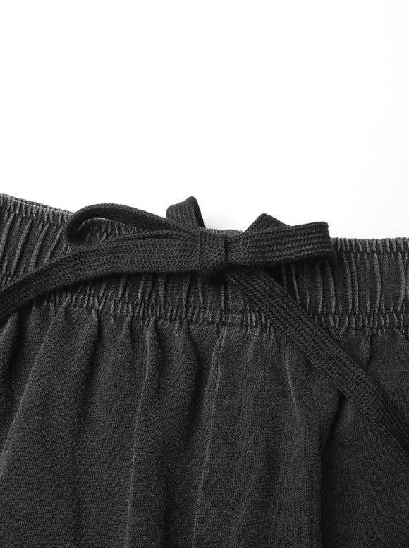 Elaine Round Neck Sleeveless Waist Pant Set