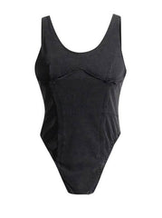 Elaine Round Neck Sleeveless Waist Pant Set