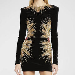 Emmalynn Embroidered with Pearls and Sequins